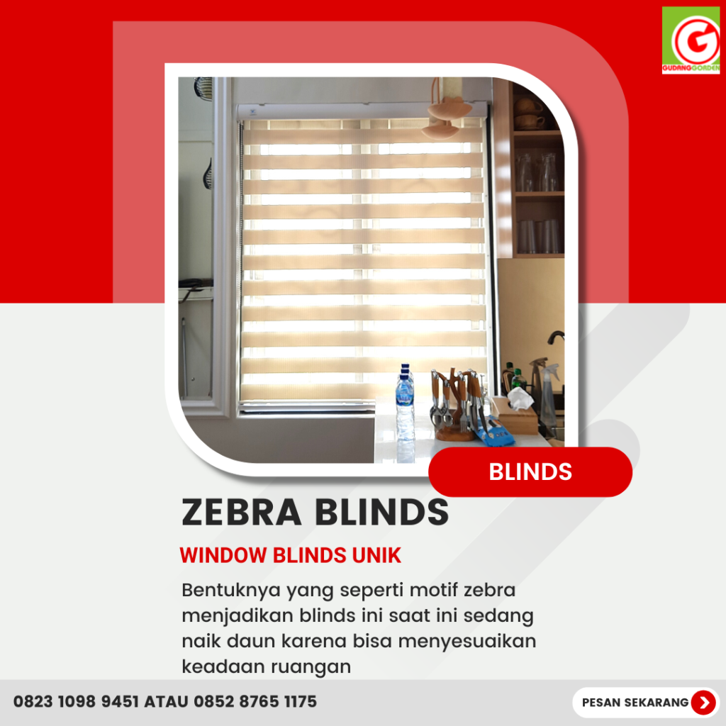 Window blinds favorit zebra blinds