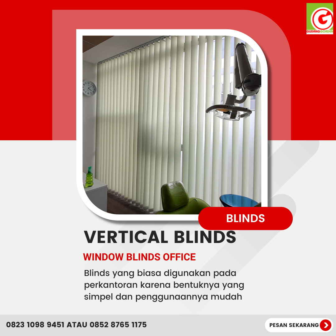 Window vertical blinds